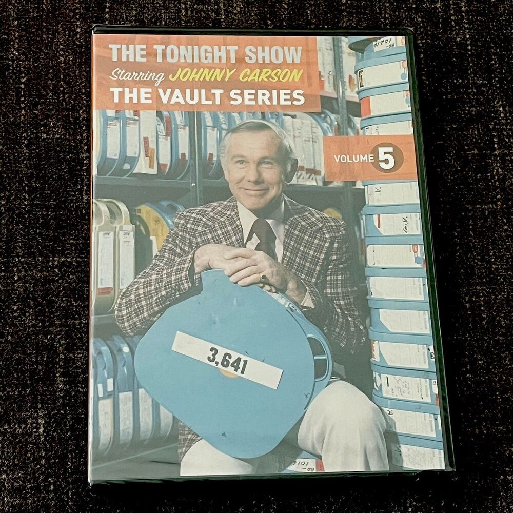 The Tonight Show Starring Johnny Carson (DVD) Vault Series Volume 5 - NEW SEALED
